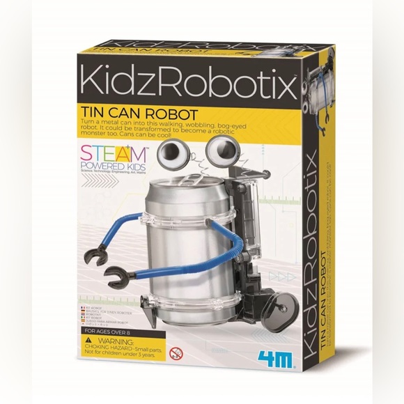 KIDZROBOTIX TIN CAN ROBOT - Picture 1 of 5